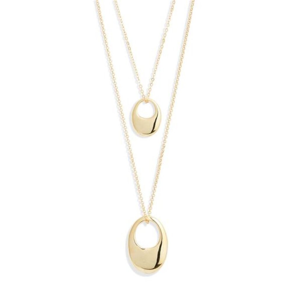 Set of 2 Pendant Necklaces
